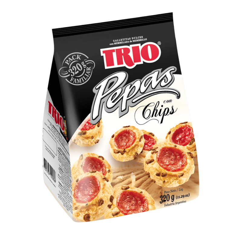 TRIO PEPAS C/CHIPS 12X320G (12)