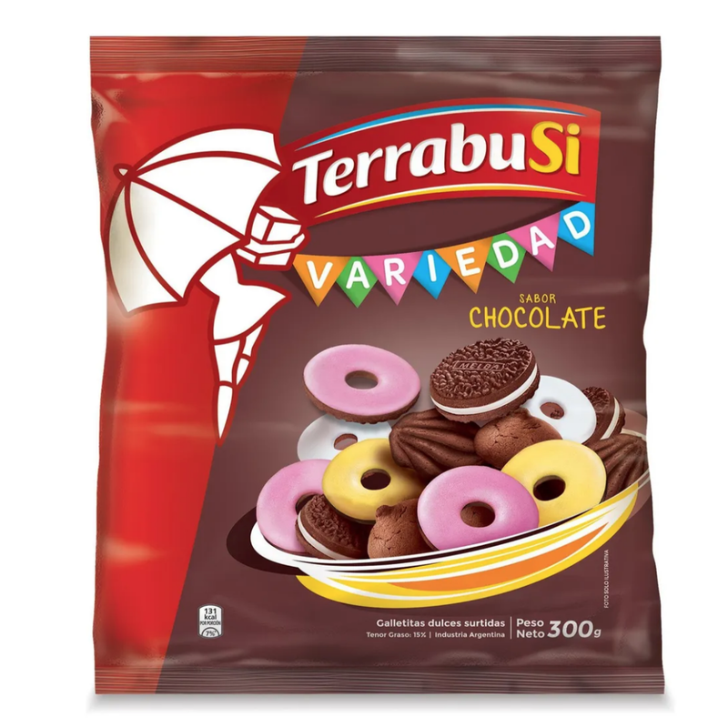 VARIEDAD CHOCOLx300g TERRAB(24)
