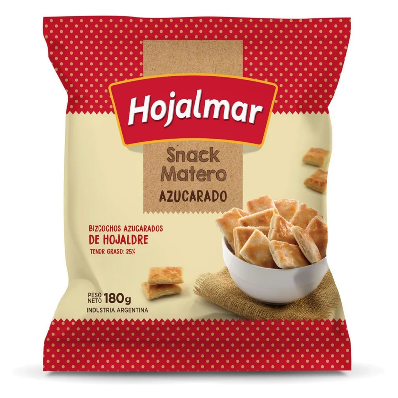 HOJALMAR SNACK MATERO SALADOx180g(24)