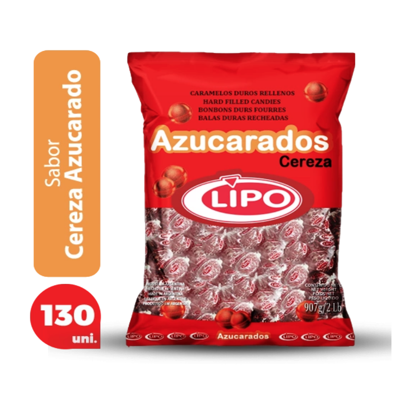 LIPO AZUCARADO CEREZAx907g(12)
