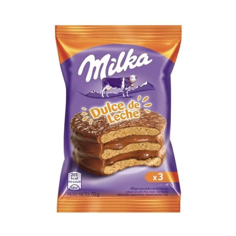 MILKA TRIPLE D/LECHE ALF.(36)
