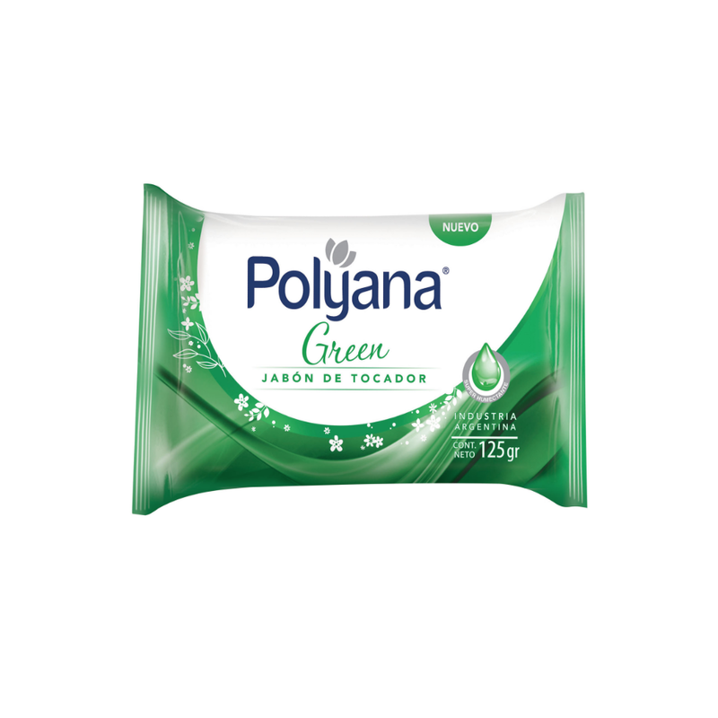 POLYANA JABONx125g GREEN(72)