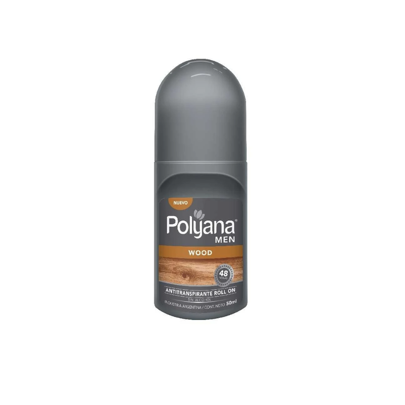 POLYANA ROLL-ONx50ml MEN WOOD(12)