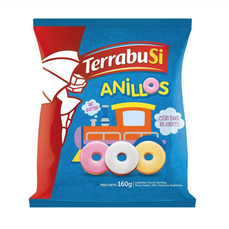 TERRABUSI ANILLOSx160g(24)