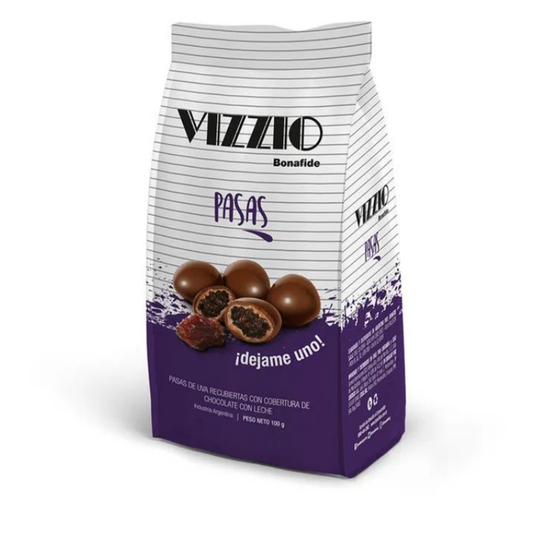 VIZZIOx100g PASAS UVA(24)
