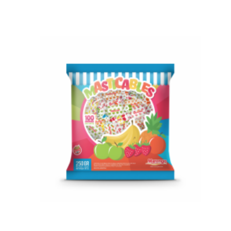 MARENGO MASTICABLEx100u 250g FRUTA(15)